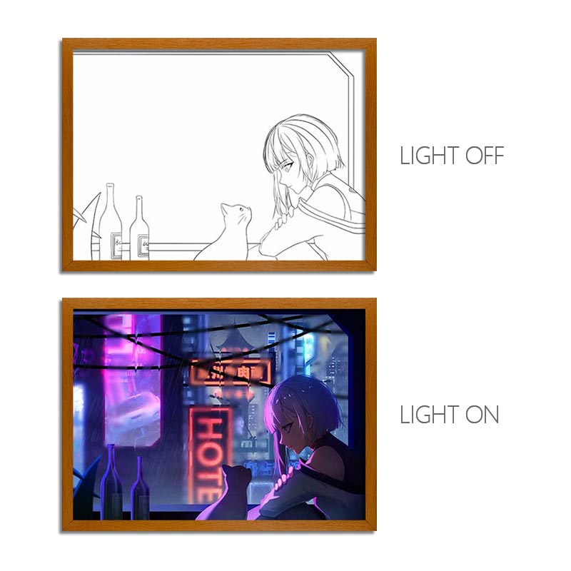 LED Light Painting – Scene CYB-LCHM