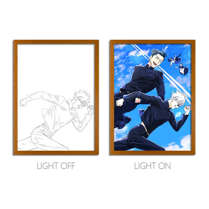 LED Light Painting – Scene JJK-WJHZ02